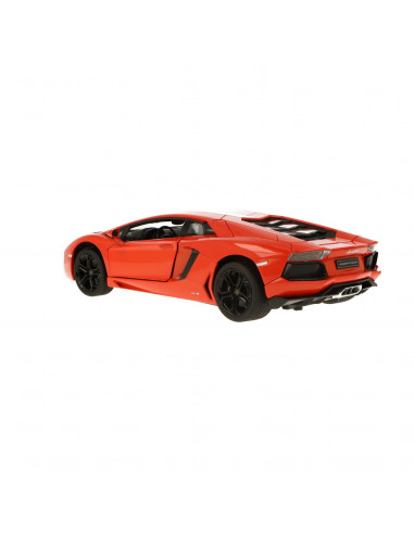 Masinuta Metalica Lamborghini Aventador Lp700 Portocaliu Scara