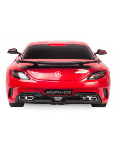 Masina Cu Telecomanda Mercedes-benz Sls Amg Rosu Cu Scara 1 La