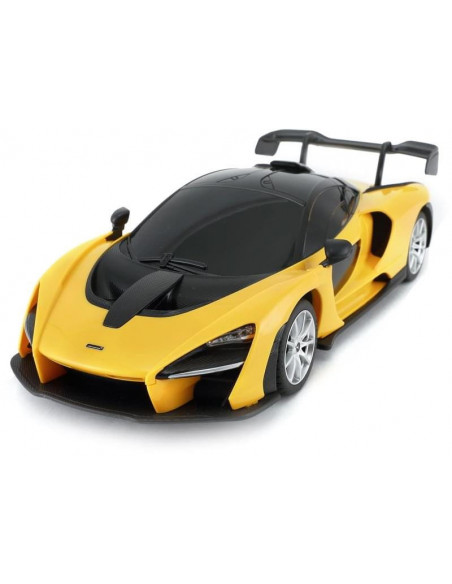 Masina Cu Telecomanda Mclaren Senna Galben Cu Scara 1 La