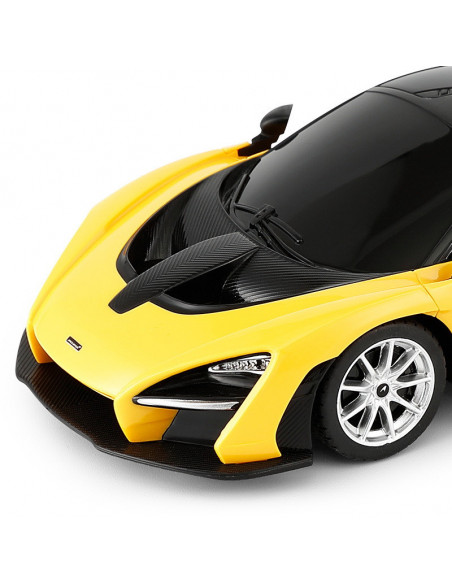 Masina Cu Telecomanda Mclaren Senna Galben Cu Scara 1 La
