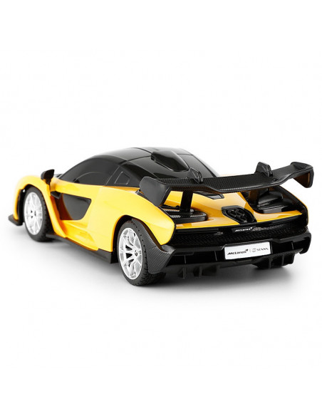 Masina Cu Telecomanda Mclaren Senna Galben Cu Scara 1 La