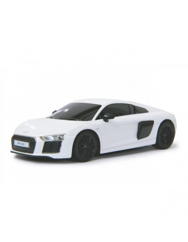 Masina Cu Telecomanda Audi R8 Alb Cu Scara 1 La 24,Ras72300_Alb