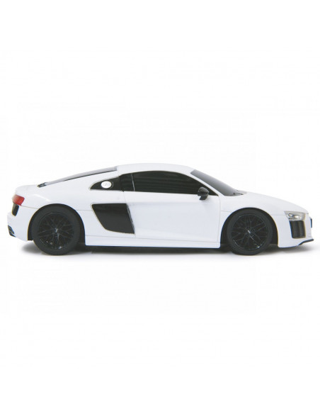 Masina Cu Telecomanda Audi R8 Alb Cu Scara 1 La 24,Ras72300_Alb