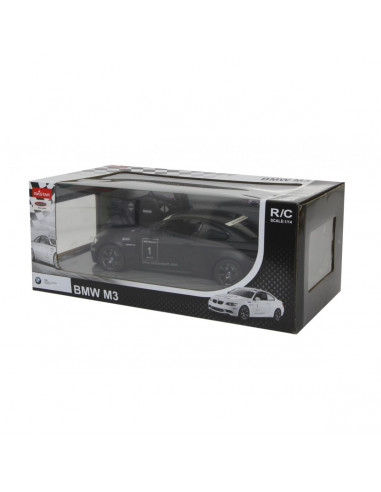 Masina Cu Telecomanda Bmw M3 Negru Cu Scara 1 La