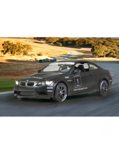 Masina Cu Telecomanda Bmw M3 Negru Cu Scara 1 La