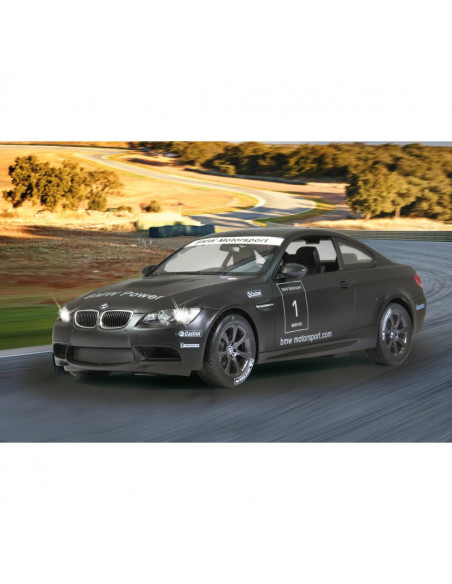 Masina Cu Telecomanda Bmw M3 Negru Cu Scara 1 La