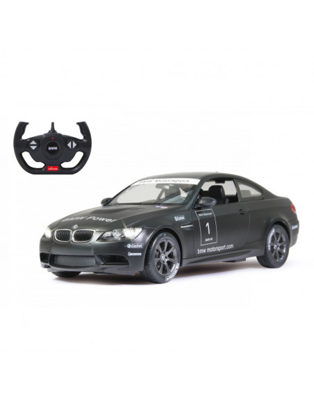 Masina Cu Telecomanda Bmw M3 Negru Cu Scara 1 La