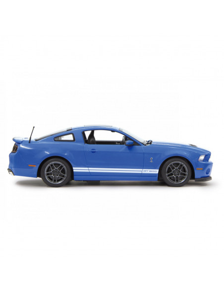 Masina Cu Telecomanda Ford Shelby Gt500 Albastru Cu Scara 1 La