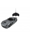Masina Cu Telecomanda Mercedes-benz Sls Amg Argintiu Cu Scara 1