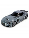 Masina Cu Telecomanda Mercedes-benz Sls Amg Argintiu Cu Scara 1