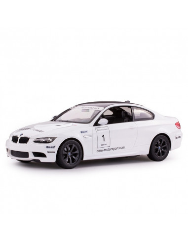Masina Cu Telecomanda Bmw M3 Alb Cu Scara 1 La 14,Ras48000_Alb