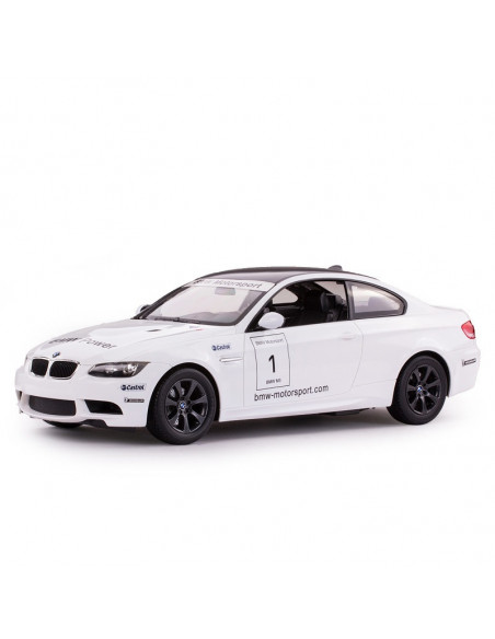 Masina Cu Telecomanda Bmw M3 Alb Cu Scara 1 La 14,Ras48000_Alb
