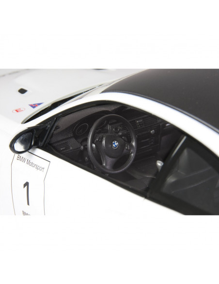Masina Cu Telecomanda Bmw M3 Alb Cu Scara 1 La 14,Ras48000_Alb