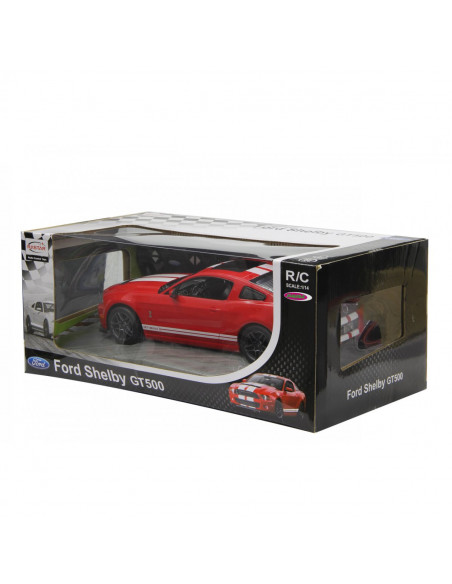 Masina Cu Telecomanda Ford Shelby Gt500 Rosu Cu Scara 1 La