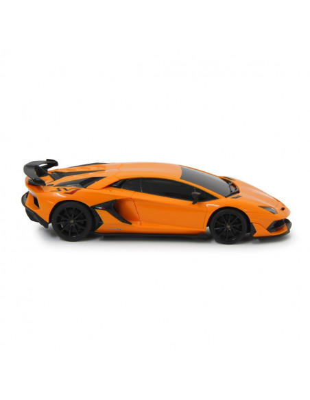 Masina Cu Telecomanda Lamborghini Aventador Svj Portocaliu Cu