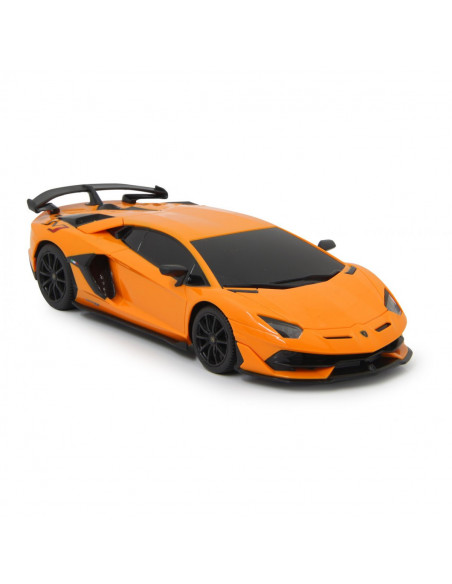 Masina Cu Telecomanda Lamborghini Aventador Svj Portocaliu Cu
