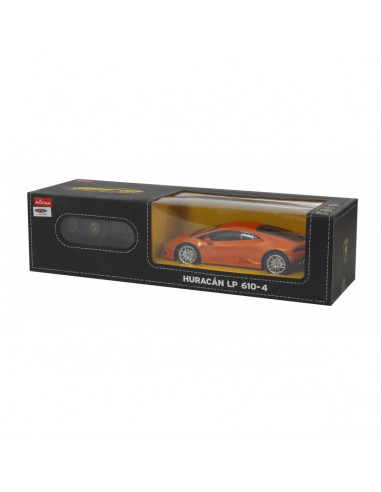 Masina Cu Telecomanda Lamborghini HuracÁn Lp610-4 Portocaliu Cu