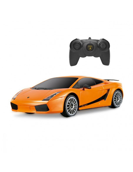 Masina Cu Telecomanda Lamborghini Portocaliu Cu Scara 1 La