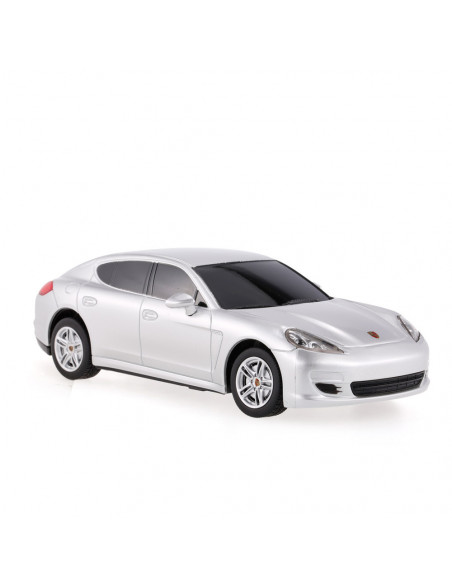 Masina Cu Telecomanda Porsche Panamera Argintiu Cu Scara 1 La