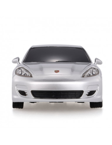 Masina Cu Telecomanda Porsche Panamera Argintiu Cu Scara 1 La