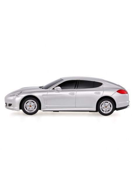 Masina Cu Telecomanda Porsche Panamera Argintiu Cu Scara 1 La