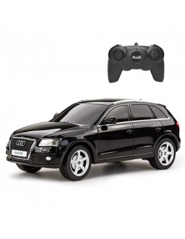 Masina Cu Telecomanda Audi Q5 Negru Cu Scara 1 La