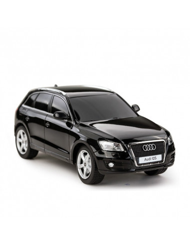 Masina Cu Telecomanda Audi Q5 Negru Cu Scara 1 La