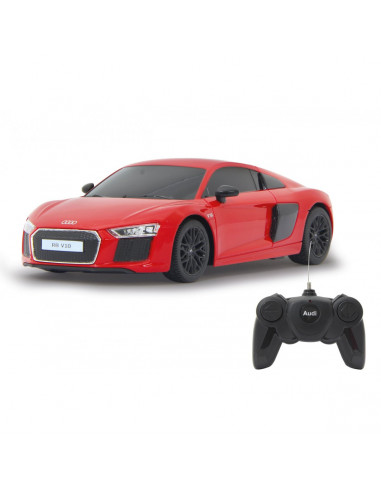 Masina Cu Telecomanda Audi R8 Rosu Cu Scara 1 La