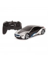 Masina Cu Telecomanda Bmw I8 Argintie Scara 1 La