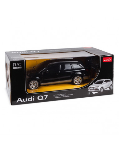 Masina Cu Telecomanda Audi Q7 Negru Scara 1 La 24,Ras27300_Negru