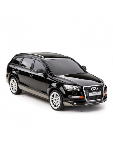Masina Cu Telecomanda Audi Q7 Negru Scara 1 La 24,Ras27300_Negru