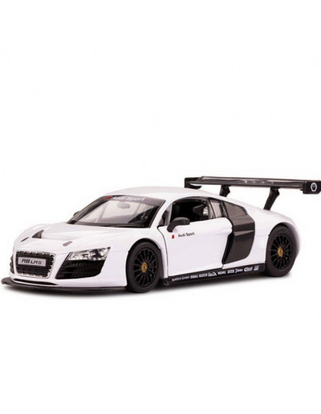 Masinuta Metalica Audi R8 Alb Scara 1 La 24,Ras56100_Alb