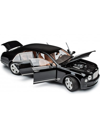 Masinuta Metalica Bently Mulsanne Neagra Scara 1 La