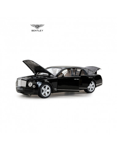 Masinuta Metalica Bently Mulsanne Neagra Scara 1 La
