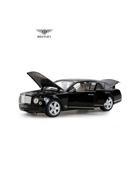 Masinuta Metalica Bently Mulsanne Neagra Scara 1 La