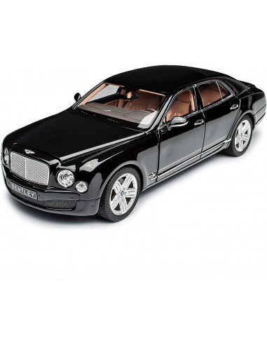 Masinuta Metalica Bently Mulsanne Neagra Scara 1 La