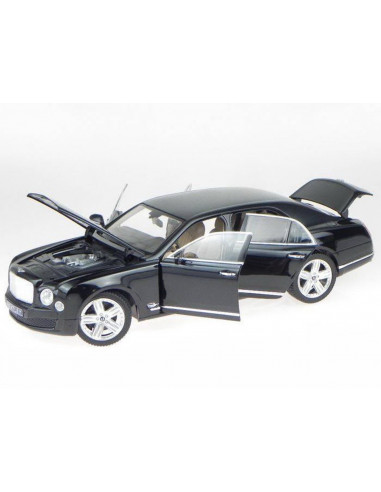 Masinuta Metalica Bently Mulsanne Neagra Scara 1 La