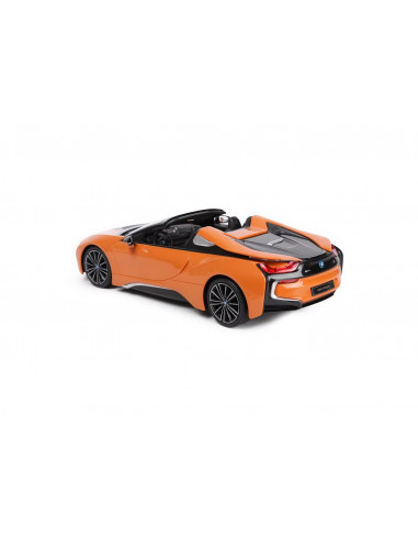 Masina Cu Telecomanda Bmw I8 Portocalie Scara 1 La