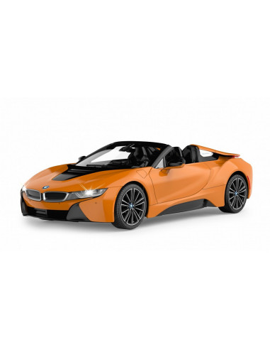 Masina Cu Telecomanda Bmw I8 Portocalie Scara 1 La