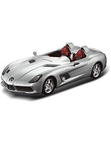 Masina Cu Telecomanda Mercedes-benz Slr Argintie Scara 1 La