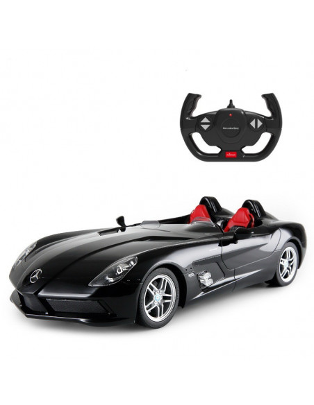 Masina Cu Telecomanda Mercedes-benz Slr Neagra Scara 1 La