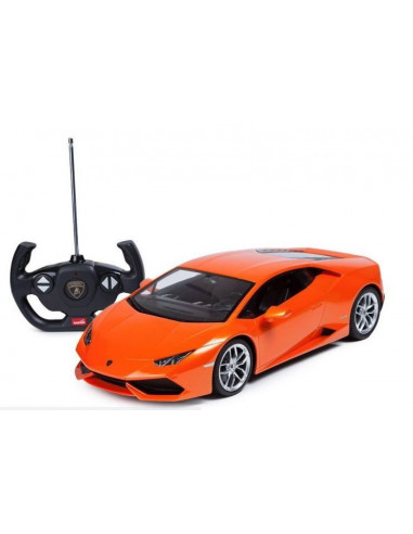 Masina Cu Telecomanda Lamborghini Lp610-4 Portocalie Scara 1 La