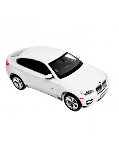 Masina Cu Telecomanda Bmw X6 Alba Cu Scara 1 La 14,Ras31400_Alb
