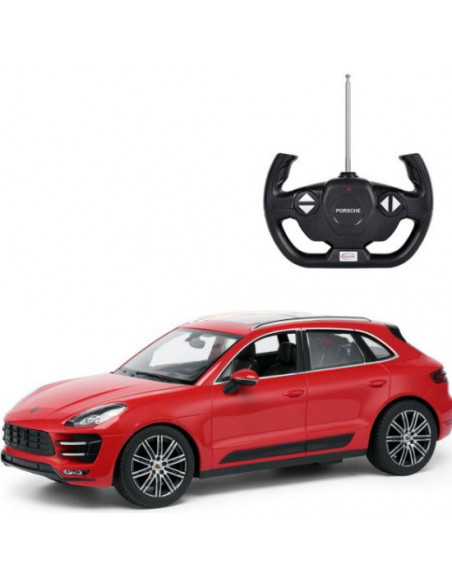 Masina Cu Telecomanda Porsche Macan Turbo Rosie Scara 1 La