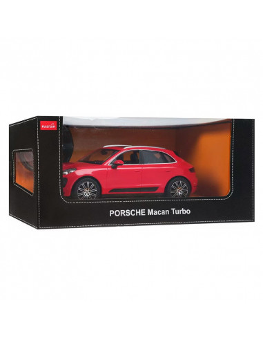 Masina Cu Telecomanda Porsche Macan Turbo Rosie Scara 1 La