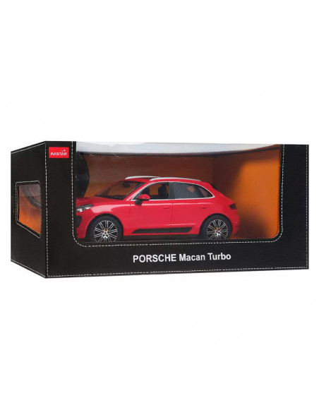 Masina Cu Telecomanda Porsche Macan Turbo Rosie Scara 1 La
