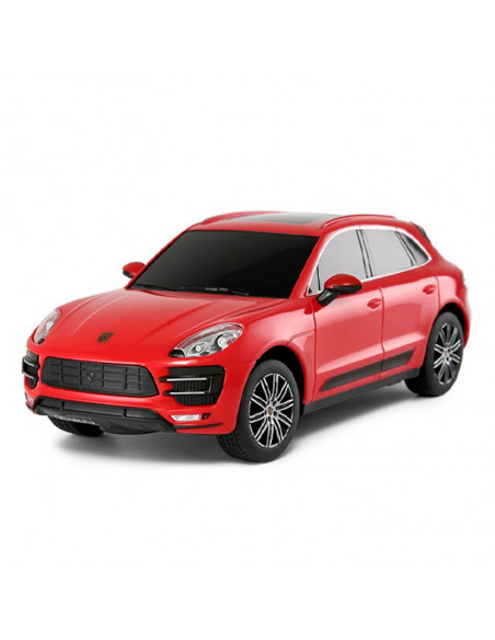 Masina Cu Telecomanda Porsche Macan Turbo Rosie Scara 1 La