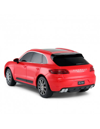 Masina Cu Telecomanda Porsche Macan Turbo Rosie Scara 1 La