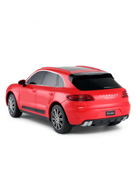 Masina Cu Telecomanda Porsche Macan Turbo Rosie Scara 1 La