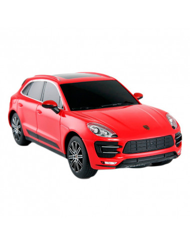 Masina Cu Telecomanda Porsche Macan Turbo Rosie Scara 1 La
